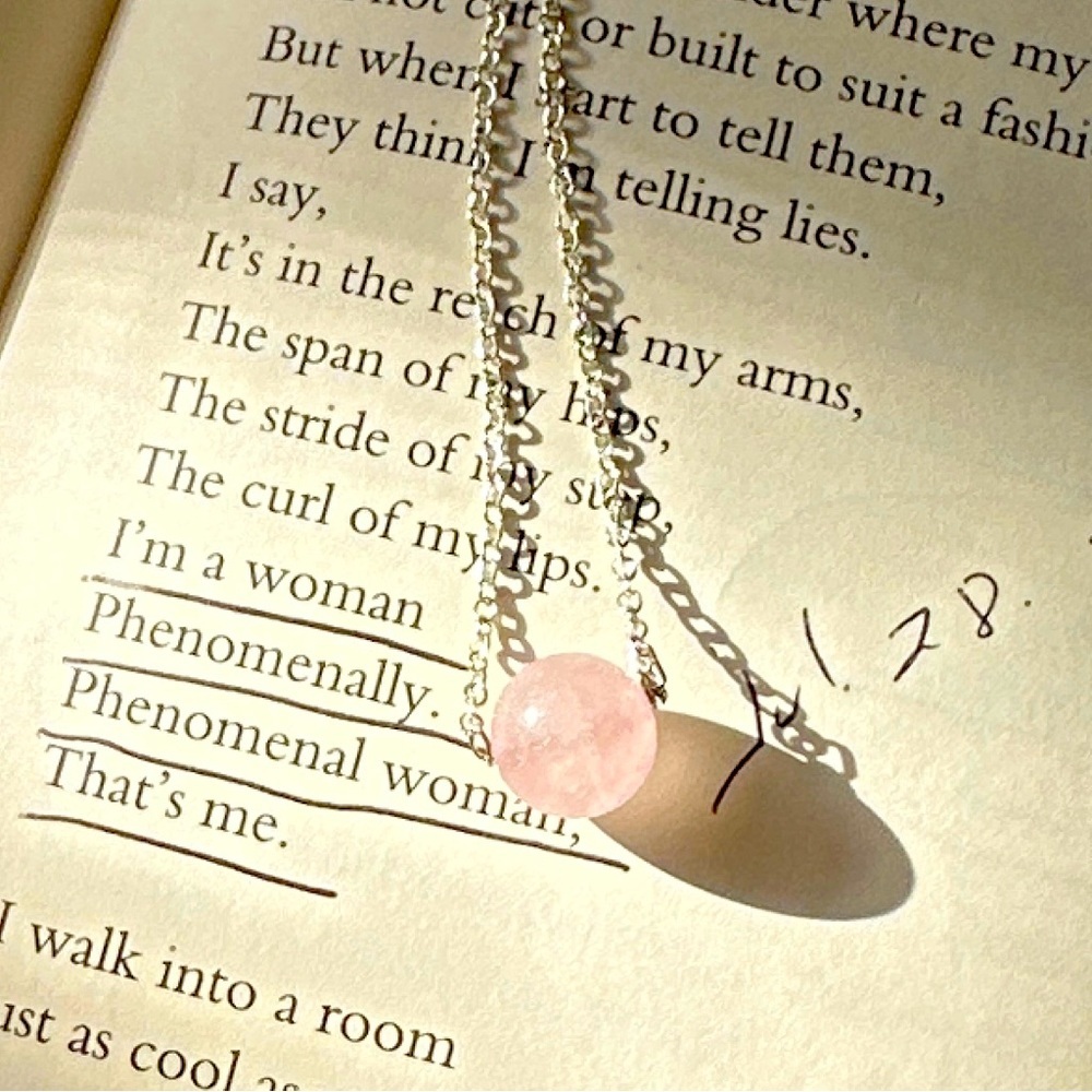 Alquimia Pink Pendant Necklace